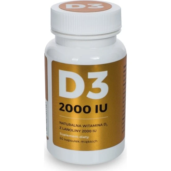 Visanto Witamina D3 2000 IU 60 kapsułek