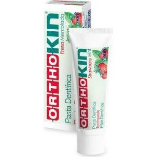 KIN OrthoKin Pasta do zębów 75ml, truskawkowo-miętowa