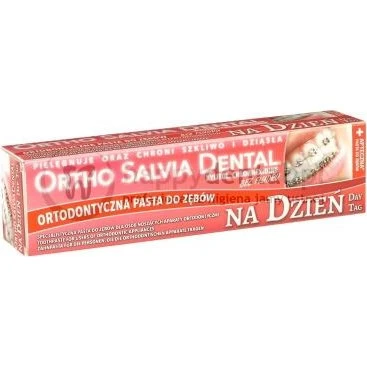 Ortho Salvia Day 75ml - Pasta do zębów dla noszących aparaty