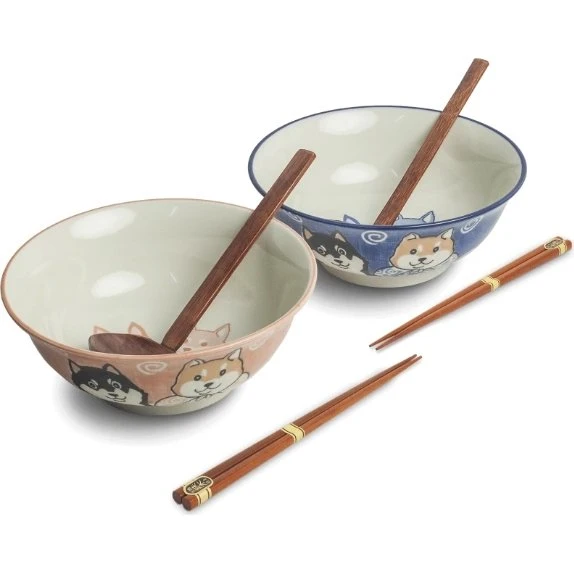 Shiba Zestaw Miski do Ramenu 6 Elementów