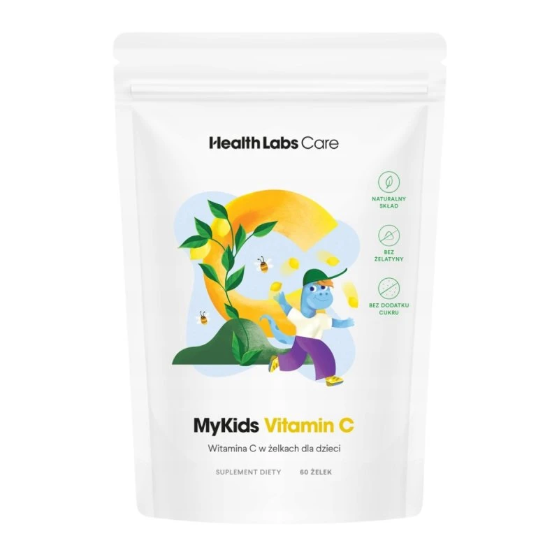 HealthLabs MyKids Vitamin C 60 żelek wegańskich
