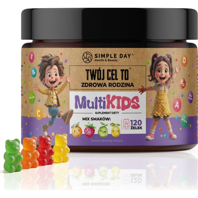 Twój Cel To MultiKids 120 żelek bez cukru
