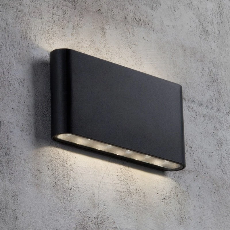 Kinver Nordlux Lampa Ścienna LED Black - Kinkiet Zewnętrzny