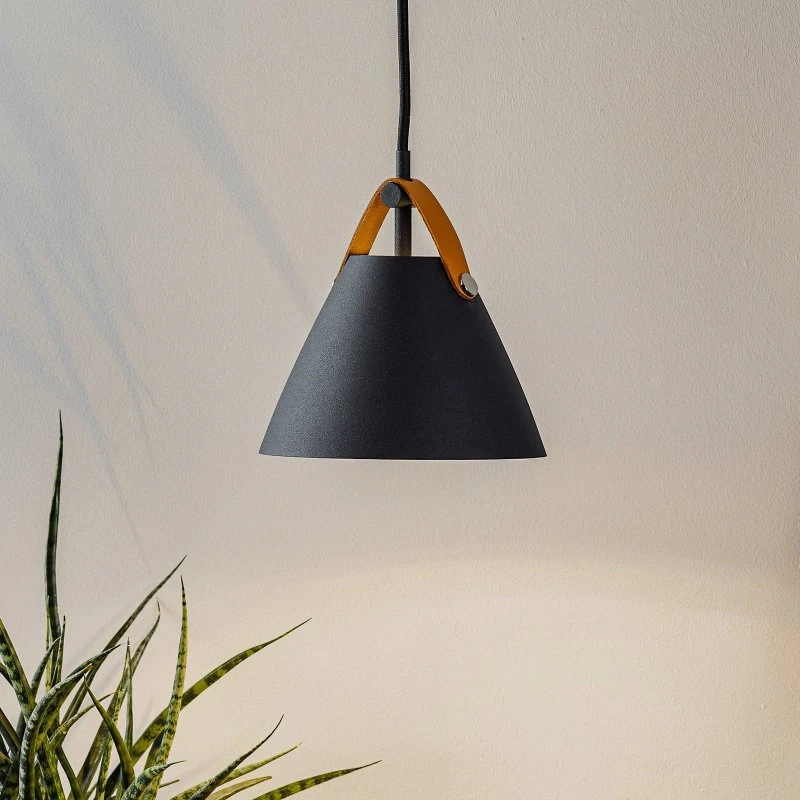 Lampa wisząca Nordlux Strap 16 Black - skandynawski design