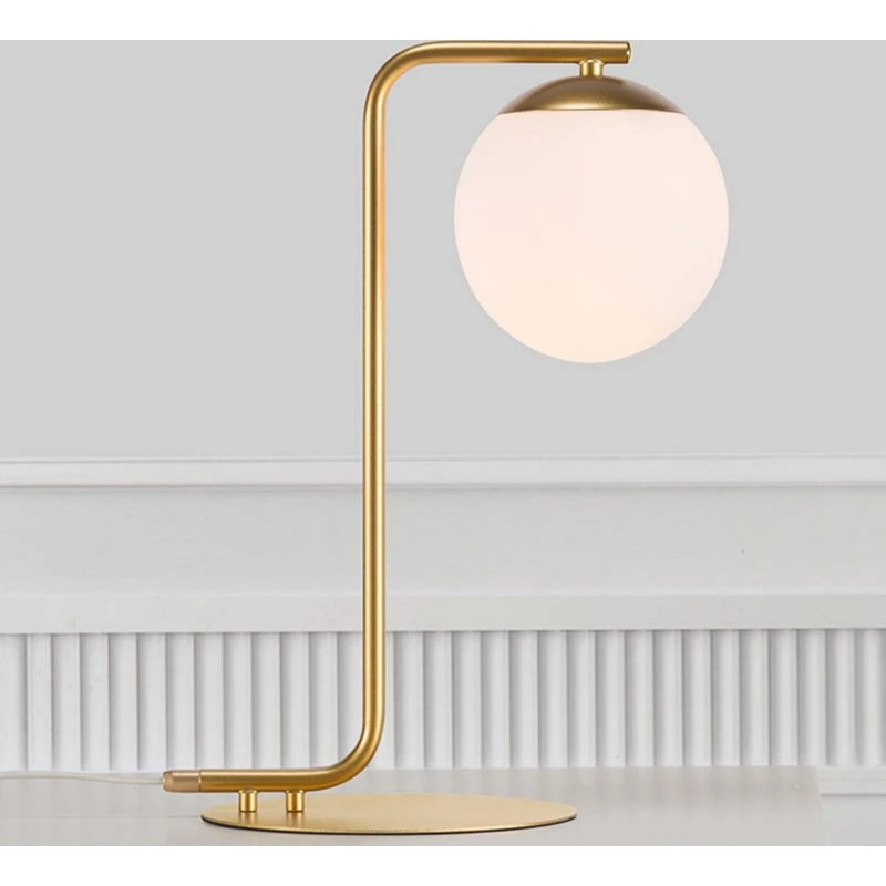 Nordlux Grant Lampa Stołowa Brass - Mosiądz i Szkło