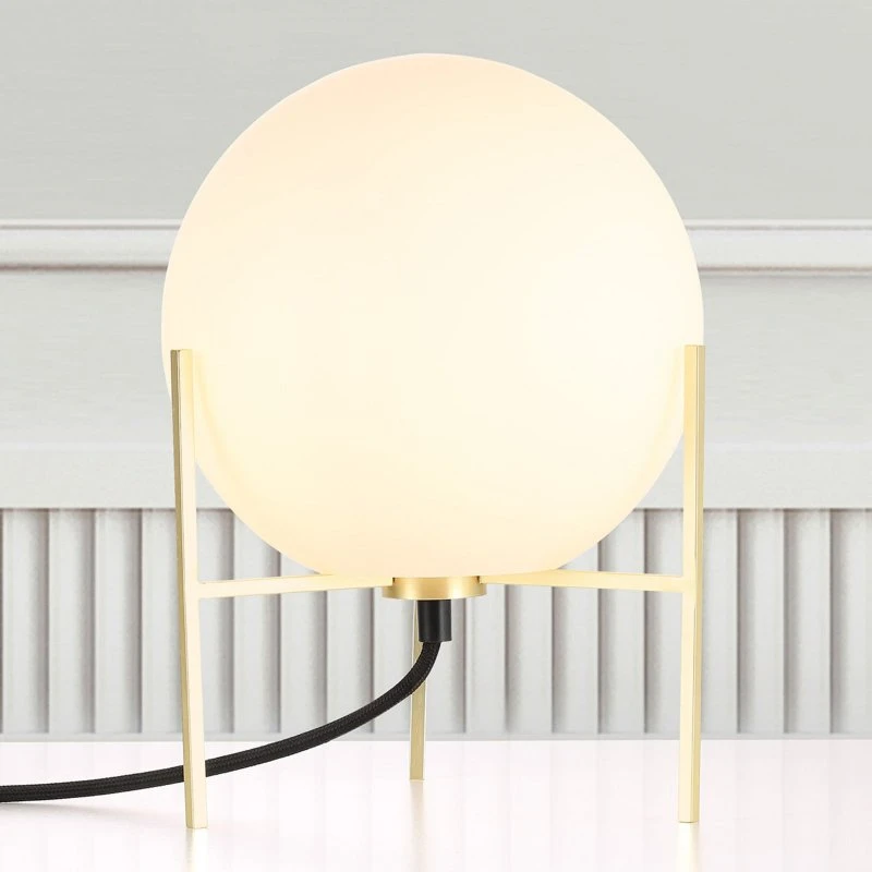 Nordlux Alton Lampa Stołowa White - Biały Klosz Szklany