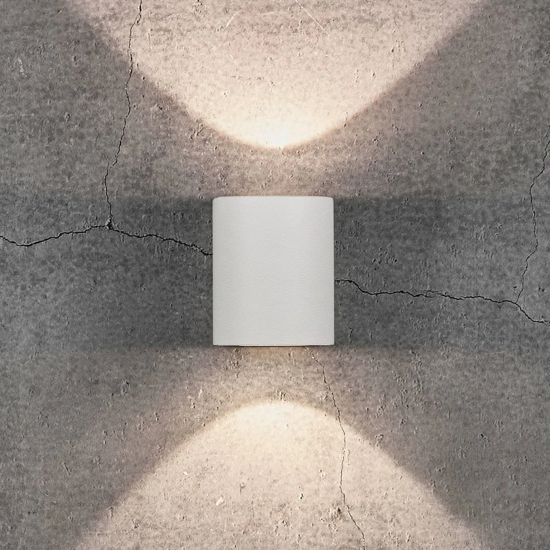 Nordlux Canto 2 Lampa Ścienna LED Biała - Kinkiet Zewnętrzny