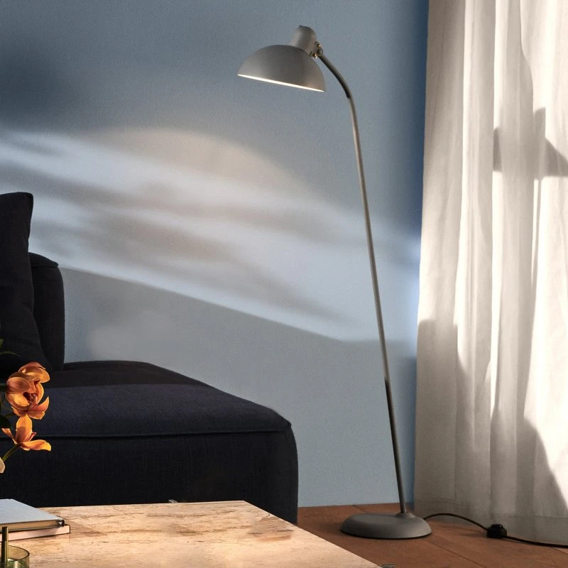 Fritz Hansen Kaiser Idell 6556-F Lampa Podłogowa Matowy Szary