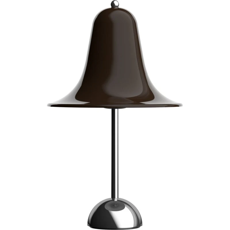 Verpan Pantop Lampa stołowa brązowa, metal, 23 cm