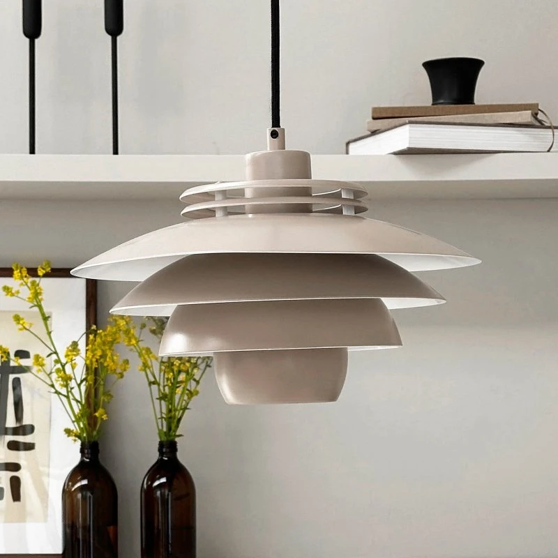 Dyberg Larsen Ejka Mini Lampa Wisząca Beżowa Ø 30 cm