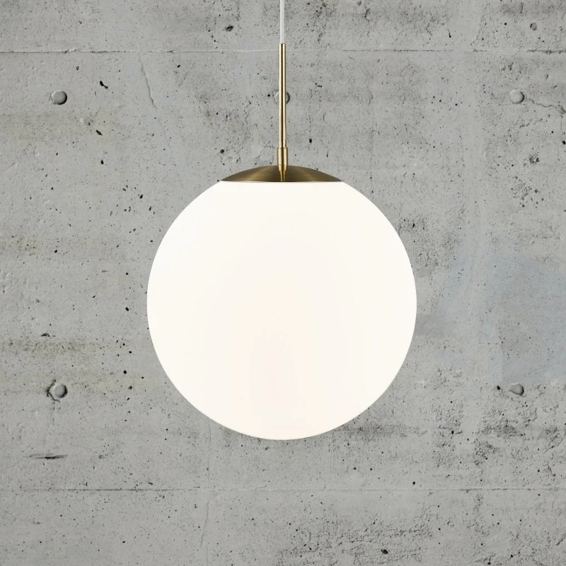 Nordlux Grant 35 Lampa Wisząca Brass - Mosiądz i Szkło