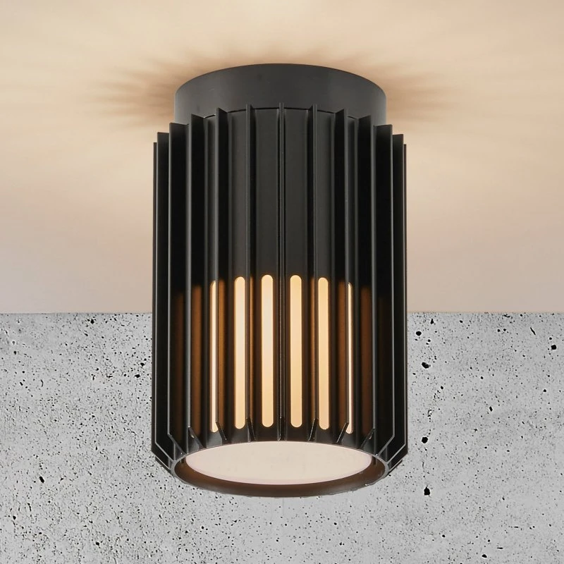 Nordlux Aludra Seaside Black - Zewnętrzna lampa sufitowa