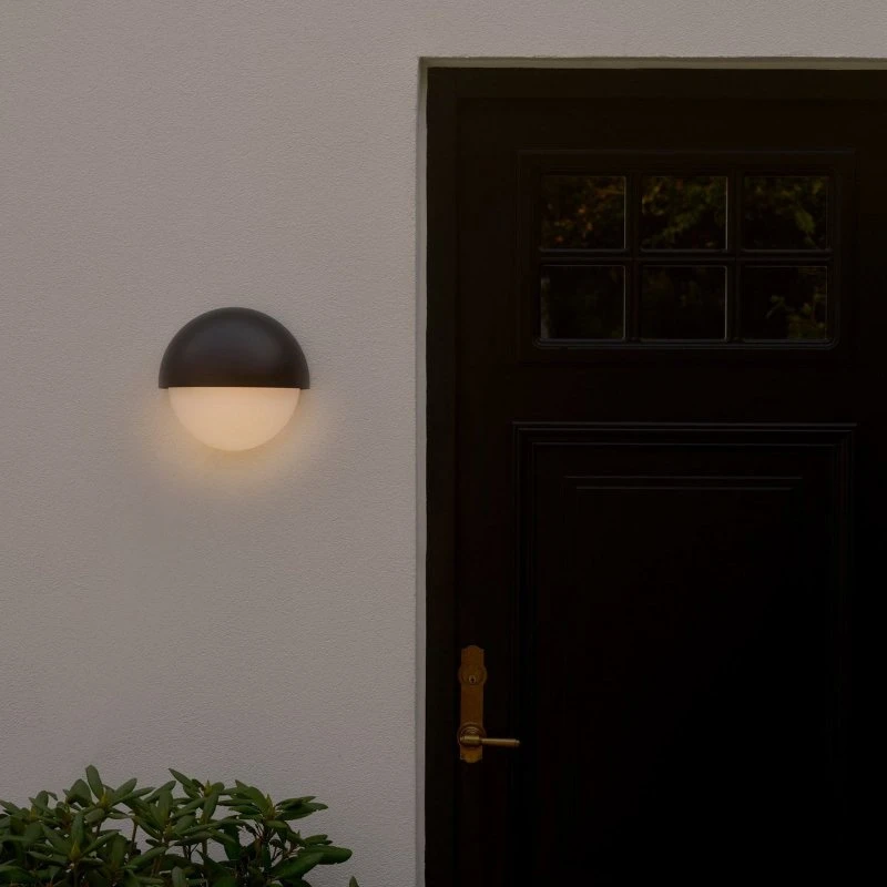 Nordlux Scorpius Maxi Round Lampa Ścienna Zewnętrzna Czarna IP44