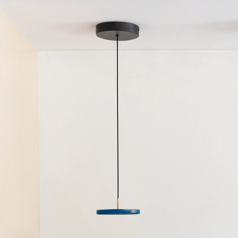 UMAGE Asteria Micro V2 żyrandol ściemniany Petrol Blue