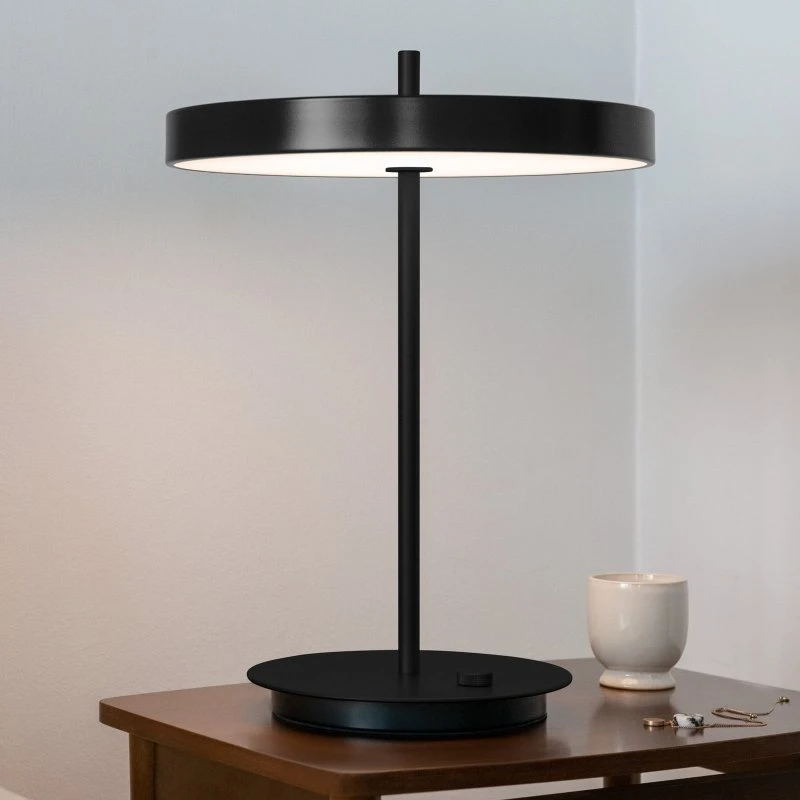 UMAGE Asteria Table LED Lampa Stołowa, Czarny