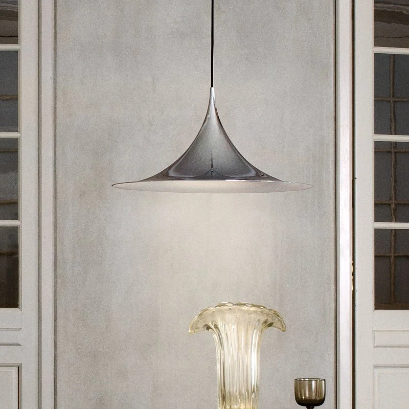 Gubi Semi Lampa Wisząca Ø60 Chrom
