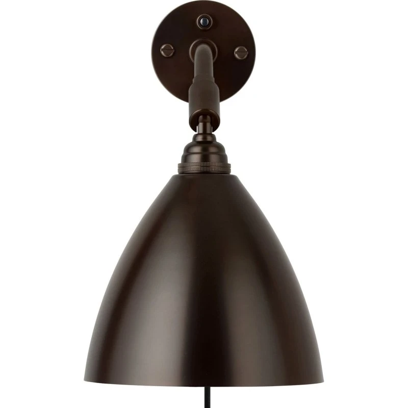 Gubi Bestlite BL7 Kinkiet, czarny, Ø 16 cm