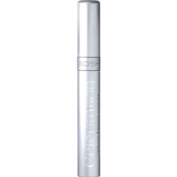 Gosh Celebration Volume & Length Mascara Silver, 10ml, Black