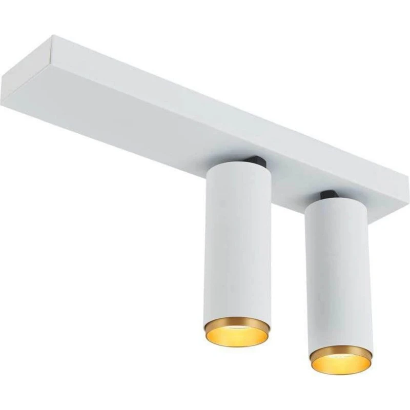 Loom Design X-Beam Double White/Gold – Lampa sufitowa LED