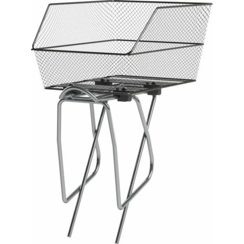 BASIL CENTO WSL kosz rowerowy na bagażnik czarny