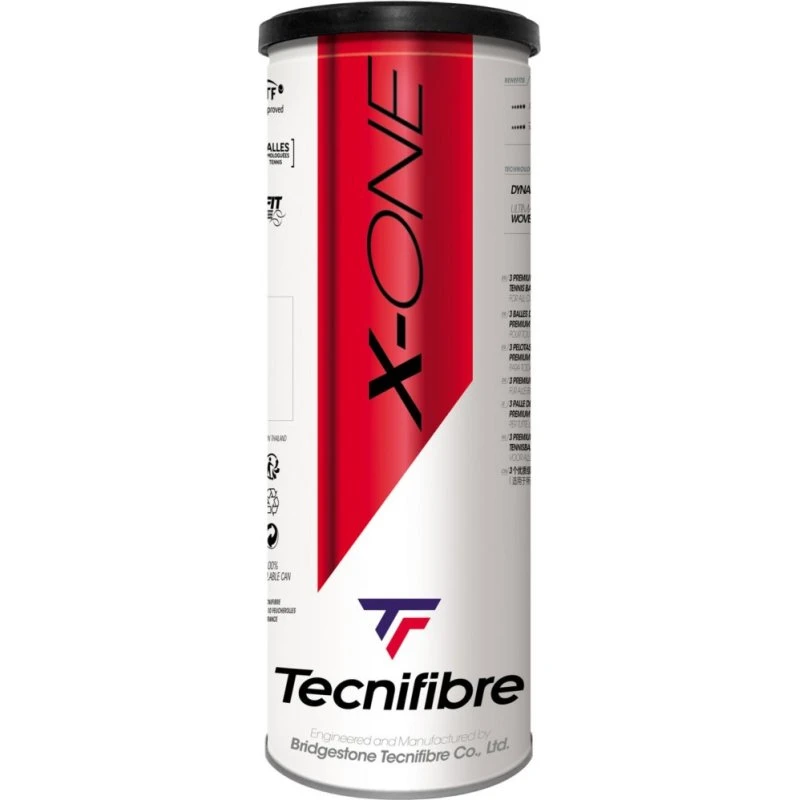 Tecnifibre X-One 3 szt. piłki tenisowe