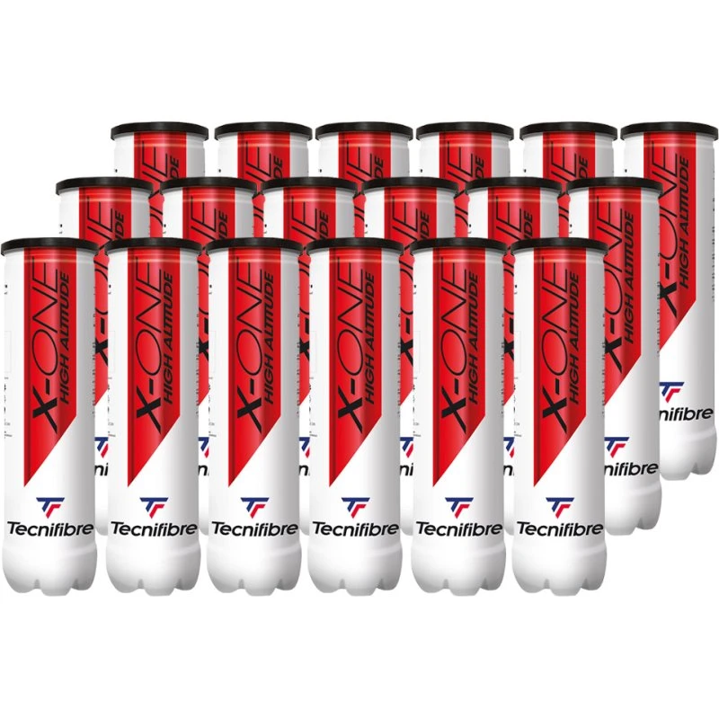 Tecnifibre X-One 18 szt. Piłki Ciśnieniowe