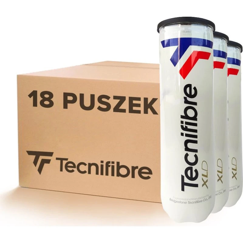 Tecnifibre XLD 4 szt. - piłki bezciśnieniowe do treningu