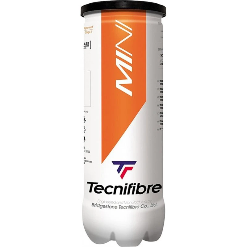 Tecnifibre Mini Orange 3 szt. - piłki tenisowe dla dzieci