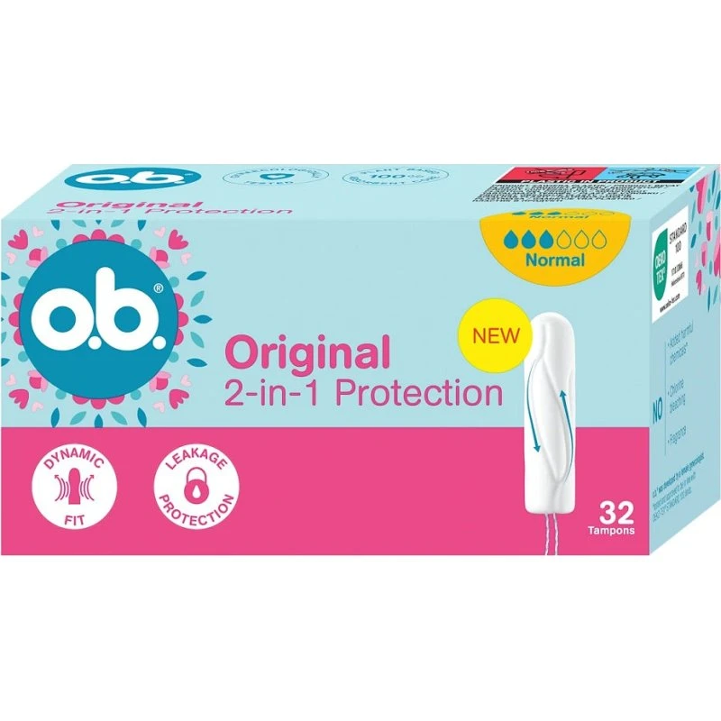 O.B. Original Normal tampony 32 szt.