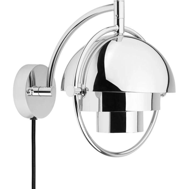 Gubi Multi-Lite Kinkiet chrom, metal, G9