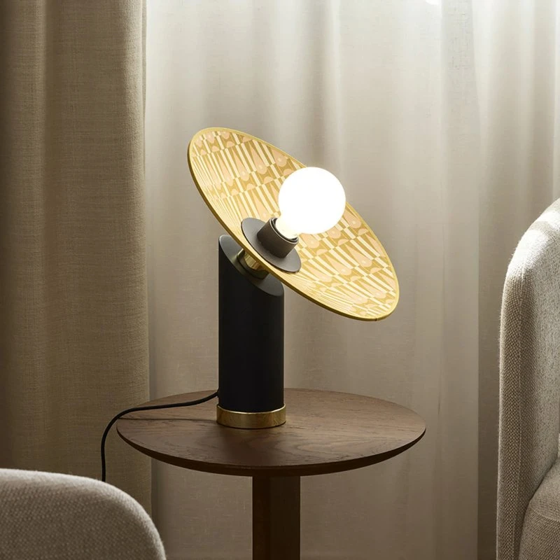 Lampa stołowa MARKET SET Gatsby, Myra, Ø 32 cm, E27