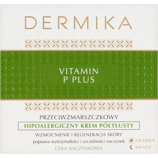 Dermika Vitamin P Plus Hipoalergiczny Krem Półtłusty 50ml