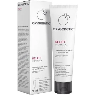 Oxygenetic Relift Vitamin A Serum do Twarzy na Noć, 50 ml