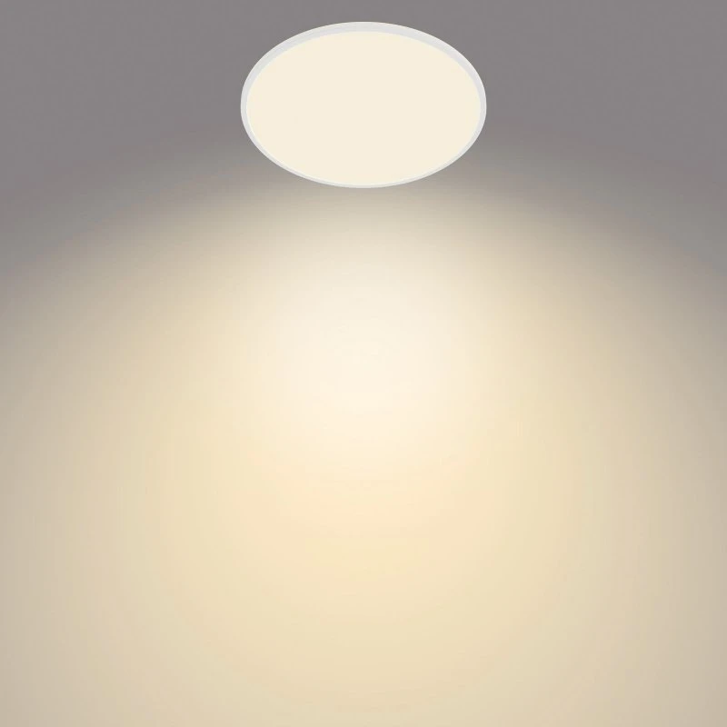 Philips SuperSlim Lampa sufitowa LED 2700K Ø54 cm biała