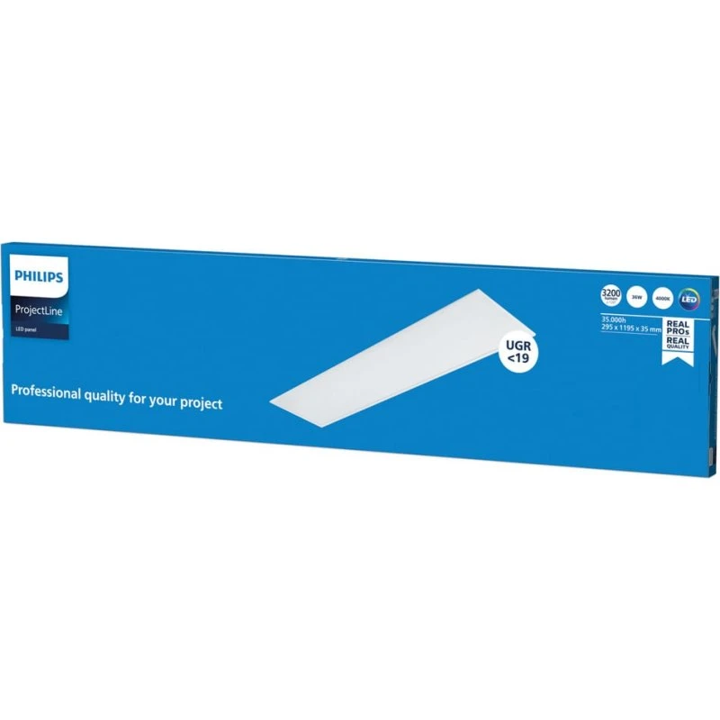Philips Panel LED ProjectLine UGR<19 120x30 cm 4000K