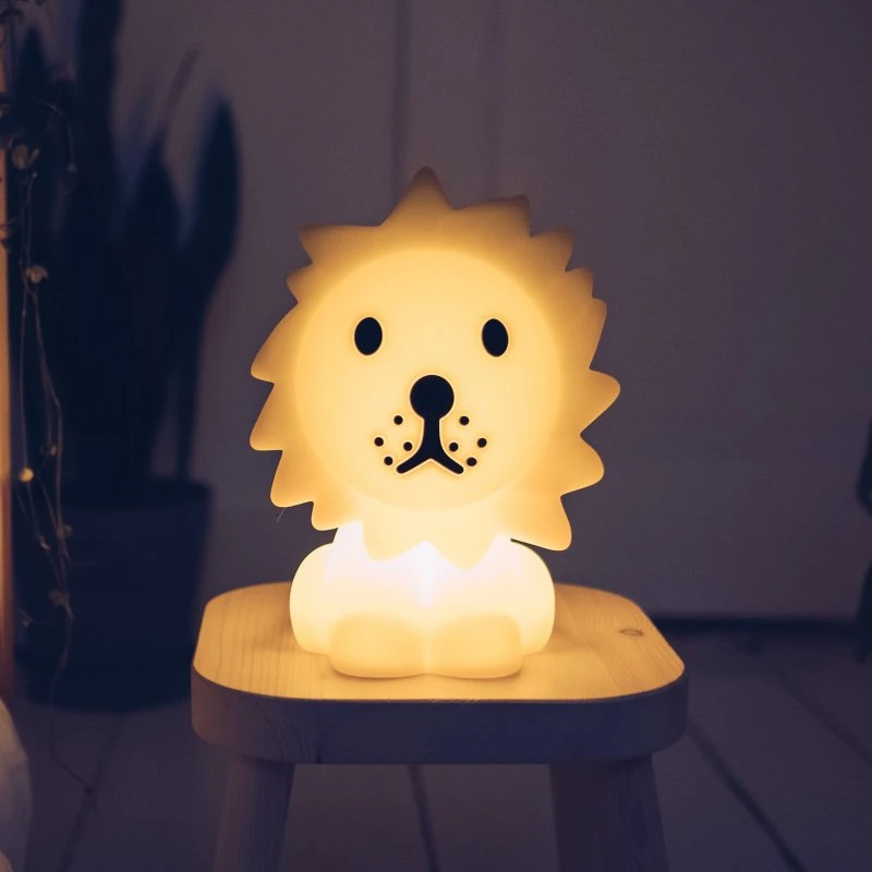 Mr Maria Lion First Light - Lampa nocna akumulatorowa, 25 cm