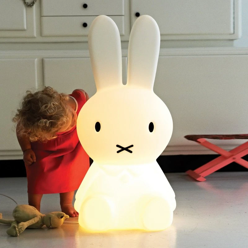 Mr Maria Miffy XL Design Light Lampa dla Dzieci, 80 cm