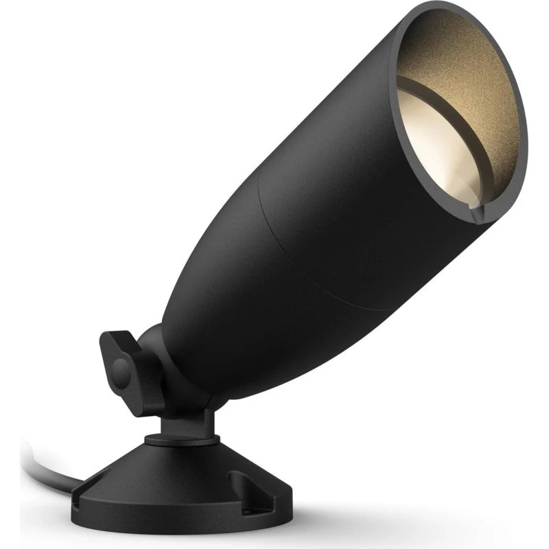WiZ Ground Zewnętrzny Spot Black - Reflektor Ogrodowy LED