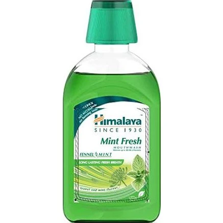 HIMALAYA Herbals Mint Fresh Płyn do płukania jamy ustnej 450 ml