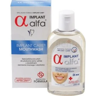 Alfa Implant Care Płyn do płukania jamy ustnej 200 ml