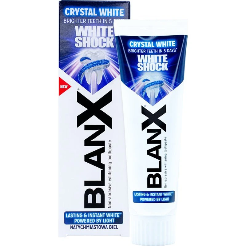 BlanX White Shock Wybielająca Pasta do Zębów 75ml