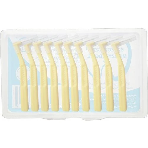Testeo Szczoteczki Międzyzębowe Żółte 0,7 mm, 10 szt.