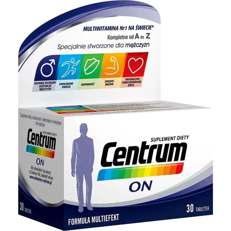 Centrum Man Witaminy dla Mężczyzn 30 tabletek