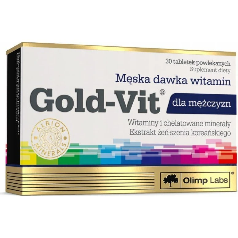 Olimp Gold-Vit dla Mężczyzn 30 tab