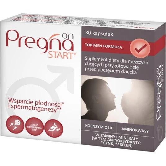 Pregna Start On Kapsułki dla mężczyzn 30 szt