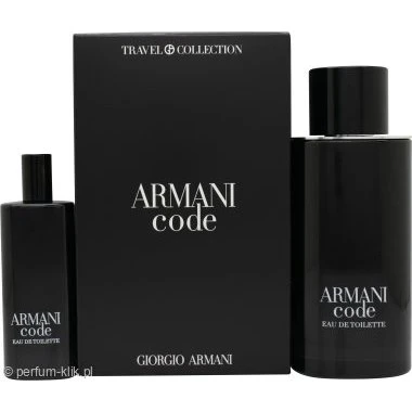 Giorgio Armani Code Pour Homme Zestaw 125ml + 15ml