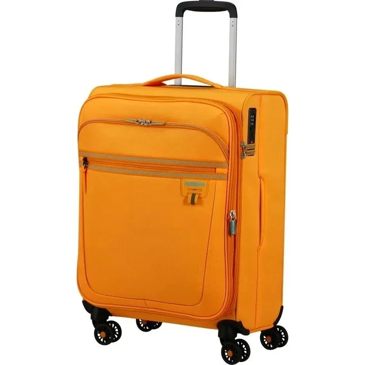 American Tourister Aerospin 55 cm kabinowa powiększana pomarańczowa