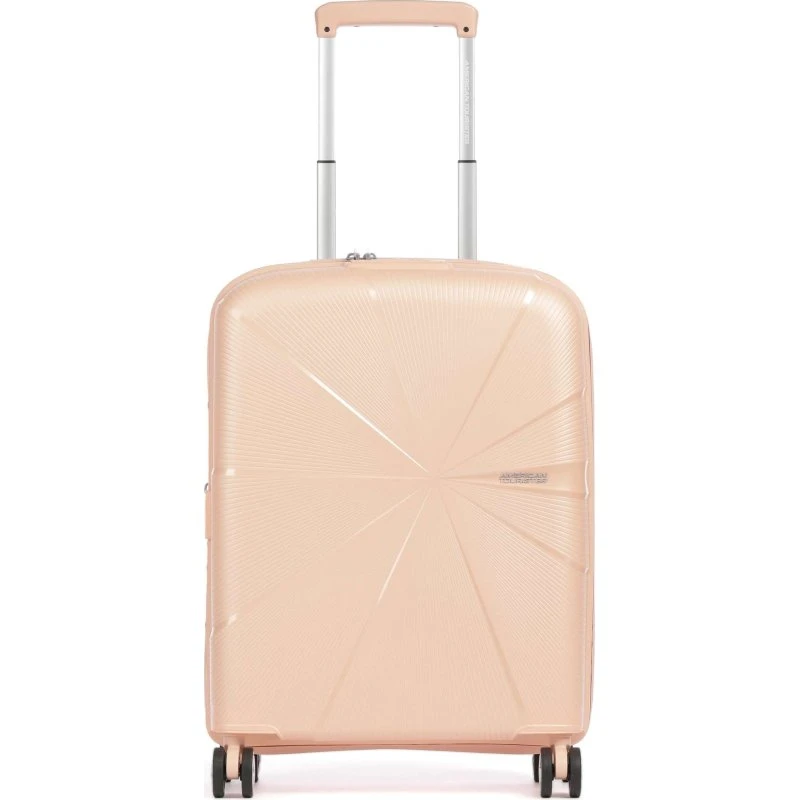 American Tourister Starvibe Walizka kabinowa 55 cm metallic peach