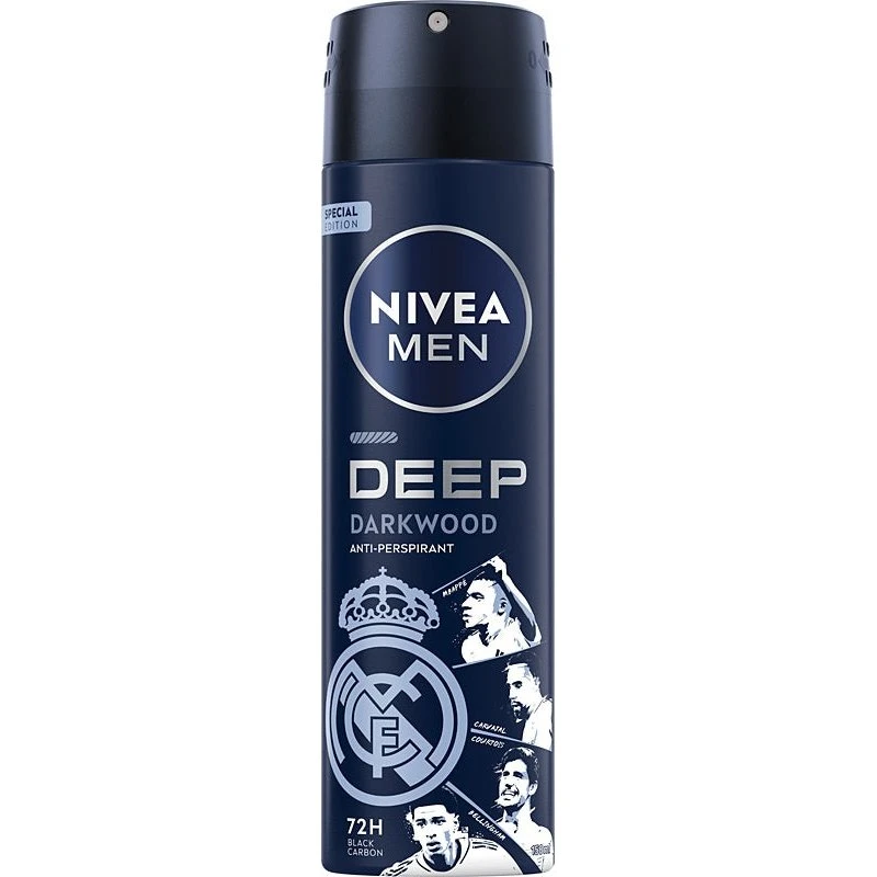 Nivea Men Deep Darkwood Antiperspirant Spray 150ml