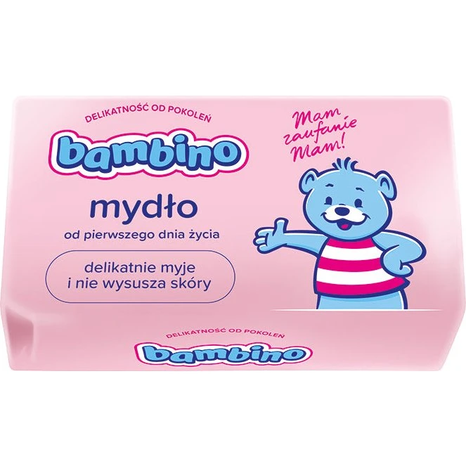 Bambino Mydło z lanoliną dla niemowląt i dzieci, 90g